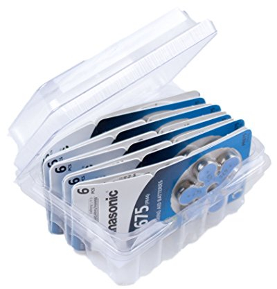wns-emg-world Big Box Pack Hörgerätebatterien Typ 675 Zinc Air P675 PR44 ZL1, 120 Stück