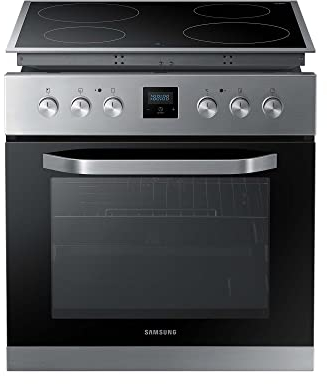 Samsung Herdset F-NB69R5701RS bestehend aus Ceranfeld und Einbaubackofen,69 ℓ, versenkbare Knebel, Glaskeramik Kochfläche