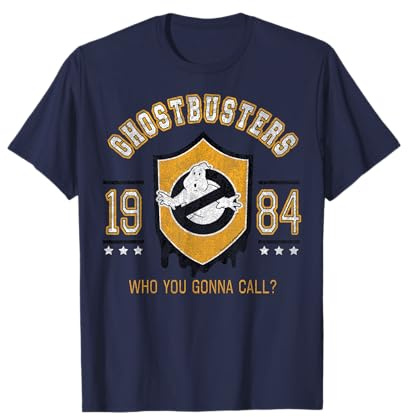 Ghostbusters 1984 Shield Poster T-Shirt