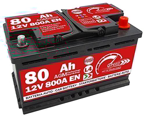 Batteria auto AGM 80Ah 800A 12v START&STOP