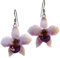 ORECCHINI ORCHIDEE ROSA