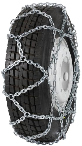 Paar Pewag LKW-Schneekette Austro Super, Verstärkt Zwilling, R22.5, 275/70 36534 (Schneekette Gleitschutzkette Schnee Kette Anfahrhilfe Schneeketten)