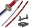 57 SPECIAL REPLICAS Épée de Cosplay Katana en Bambou, inspirée du Katana Roronoa Zoro One Piece Sword 105 cm 41 Pouces, Une variété de Styles au Choix