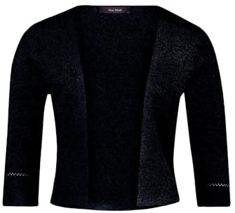 Vera Mont Damen 0225/4818 Blazer, Dark Blue/Dark Blue, XS
