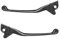 Streetparts24 Bremshebel Set Links + Rechts Schwarz passend für Gilera Runner 50 SP (Modelle mit Scheibenbremse hinten) APRILIA, GILERA, PIAGGIO