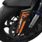 labelbike - 3D Aufkleber Dekorationen und Schutz für Motorrad Kotflügel kompatibel mit KTM 1390 Super Duke R 2024 - Farbe Orange