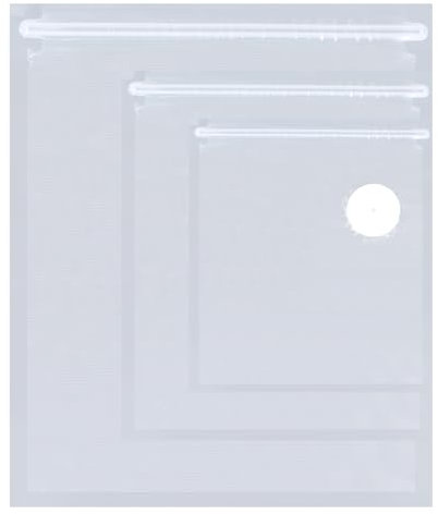 Chstarina 3 Pièces Sac Sous Vide Alimentaire Réutilisable, Sac de Conservation avec Fermeture à Glissière, Sachet de Conservation Alimentaire, sac de Congélation Sous Vide pour la Stockage et Cuisson