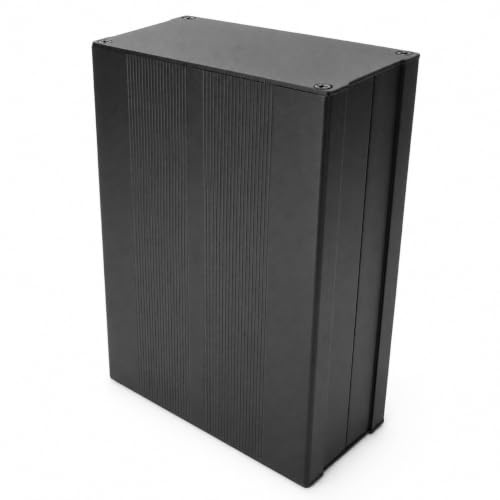 Controller Aluminum Box,55x106x150mm Aluminum Protective Circuit Board with Cooling Shell Can Be Used for External Enclosure Power Decoders, Controller GPS Circuit Board, Holding Circuit Board