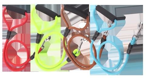 Robustes Hundehalsband, verstellbar und bunt, ideal für Training und sichere Spaziergänge.