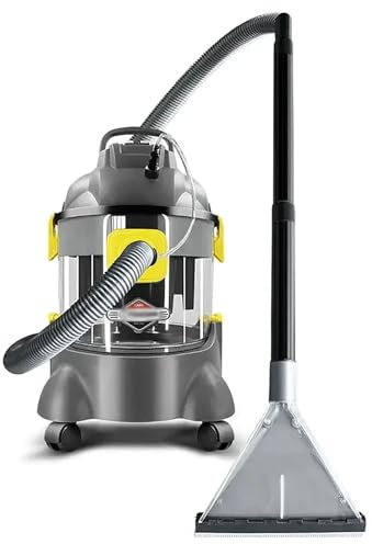 Aspirapolvere a vapore, capacità 20 l, 1400 W, portatile, con 6 funzioni di pulizia per tappeti, divani, tende, interni auto e materassi