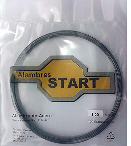 Fil Corde Piano fils Start 1 mm 100 gr al100100 acier