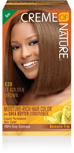 Creme of Nature Liquid Hair Color, Golden Brown C20