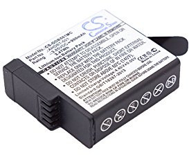 CS-GDB501MC Batteria 900mAh compatibile con [GoPro] 601-10197-00, AABAT-001, AABAT-001-AS, ASST1, HD8.01, Hero 2018, Hero 5, 5 Black, 6, 6 Black, 7, 7 White, 8, 8 CHDHX-501, CHDHX-701, CHDHX-701-RW s