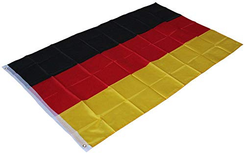 LUMoony MoonyLI 90 * 150CM Deutschland Flagge Fahne Flaggen Groß Flagge Deutsch,mit 2 Messing-Ösen