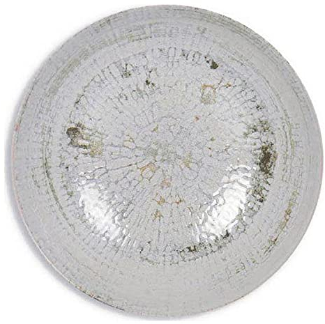 La Mediterránea S2207541 Plato Hondo, Idris Monaco Brillo Porcelana, 21 x 5.3 cm