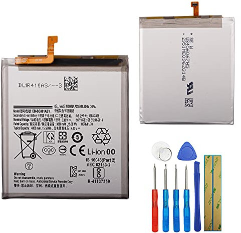 E-yiiviil Batteria di ricambio EB-BG991ABY compatibile con Samsung Galaxy S21 5G SM-G991U1 con strumenti
