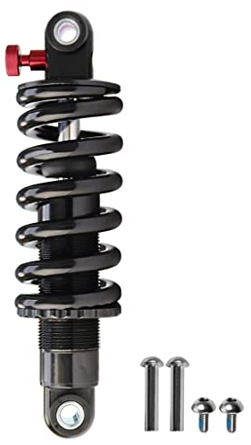 VPPV MTB Fahrrad Dämpfer 165mm 190mm, Fahrradabsorber Federung 125mm 150mm Rebound/Lock Out 650 Lbs für Mountain XC Elektrofahrrad (Farbe : 125mm*550LBS)