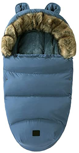 Dsoar Kinderwagen Fußsack Universal Winter Warm Baby Schlafsack Outdoor Wasserdicht und Winddicht, Geeignet für Kinderwagen, Buggy, Babybett