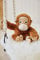 Warmies Plush Orangutan Microwavable Weighted Teddy with French Lavender Scent, Hot or Cold for Cool Relaxation and Warm Relief