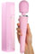Vibrator für Frauen - Sinful Luxy Extra Leistungsstarker Massagestab für Frauen Sex – Leise, Spritzwassergeschützt und Kabellos – 10 Vibrationseinstellungen - Pink