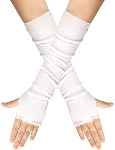 Thicken Strick Pluswärmer Handstulpen Fingerlose Halbfinger Handschuhe Kleiner Haken Fäustlinge Strick Fingerlose Lederhandschuhe Damen Fingerlos Damen Herren