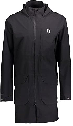 Scott Factory Wear Rain Coat Regenmantel schwarz/grau 2026: Größe: XXL (58)