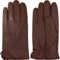 ZLUXURQ Handschuhe Herren Rotbraun Weichlederhandschuhe Hochwertige Winterhandschuhe aus Lammfellleder mit Kaschmirfutter