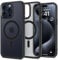 Spigen Ultra Hybrid MagFit Case for iPhone 15 Pro Max, Compatible with MagSafe Accessories - Frost Black