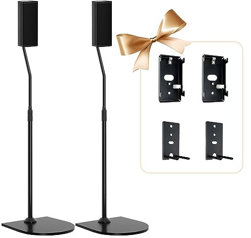 Varghesyla Black Metal Custom Fit Bose OmniJewel Speaker Stand