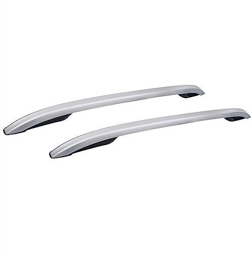 Dachgepäckquerträger-Auto Querlatte Auto Dachträger Für Nissan Für Np300 Für Navara Für Pickup 4 Tür 2012 2013 2014 2015 2016 2017 2018 Dachreling Bar Silber 2 Pc Dachträger