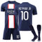 Generisch Paris Trikot PSG Hause/Auswärts Fußball Trikots Shorts Socken Set, PSG Trikot für Junge Herren, Erwachsene/Kinder Fussball Jersey Trainingsanzug