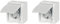 REV 0510243555 AquaForm, Steckdose-Feuchtraumsteckdose, IP44, einpolig, Aufputz, weiss (Packung mit 2)