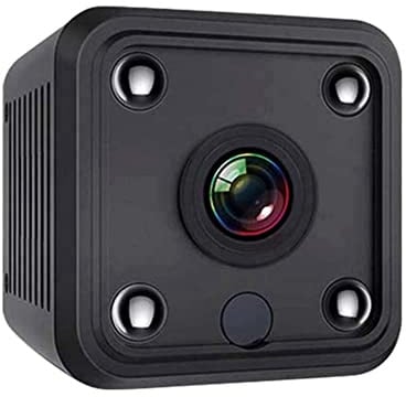 Geieold 1 Set Mini-Kamera, Überwachungskamera, Live-Übertragung, Handy, App, Kamera, Live-Übertragung, Handy, App, Schwarz