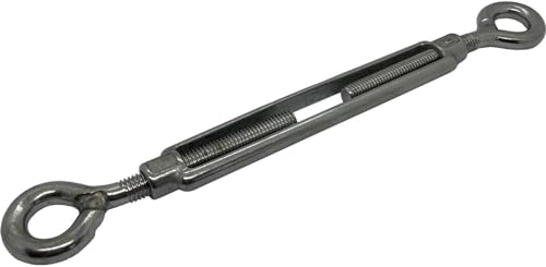 Seilspanner Öse-Öse Edelstahl V2A 304 M5 Spannschloss Wantenklemme