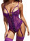 Lingerie Halloween Ensemble Femme Lingerie Tenue Sexy Femme Ronde Tenue Noel Sexy sous vêtements Dentelle pour Femme Soutien Gorge Sport Femme String jetable Massage Culotte Femme Enceinte Lingerie