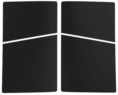 LYEAA Replacement Faceplate for PS5 Slim Disc/Digital Console Anti-Scratch Protective Shell case