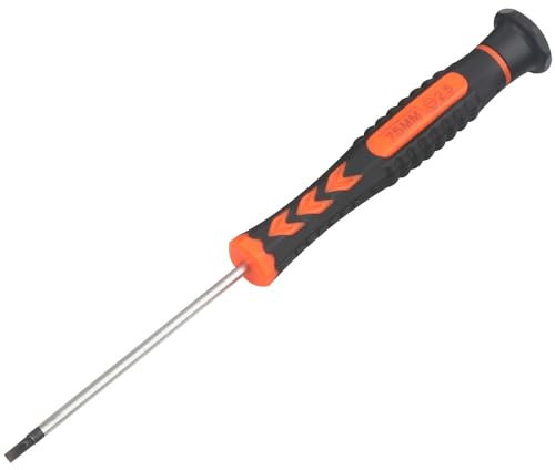 2.5mm Flat Head Slotted Screwdriver, Small Precision Flathead Screwdriver with Magnetic Tip for DIY Repair Hand Tool