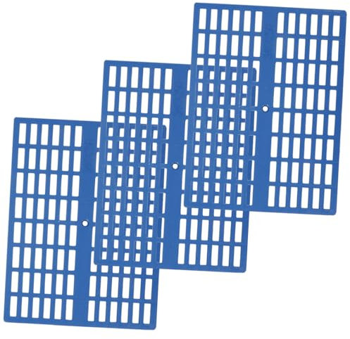 VERDANVERSE 3stücke Kunststoffmatte Für Kaninchenkäfige Bodenmatte Für Kleintiere Fußpolster Für Häschen Ruhematte Für Käfige Käfigmatte Mit Nest Matte Für Kleine Tiere