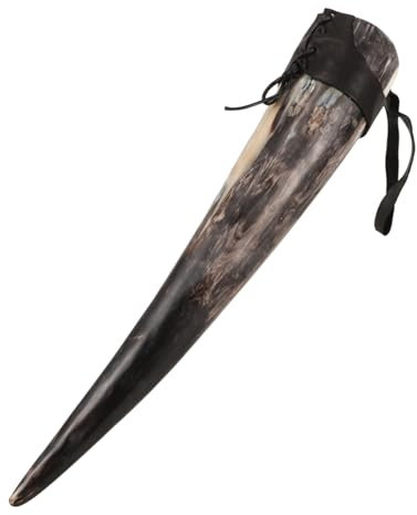 ADOCARN Tazza da Bere Bicchiere da Corno per Bevande con Capacità Decorativo e Pratico