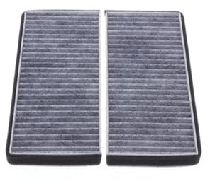 CKLS Filtro Aria Abitacolo Auto per Ford Fiesta 1.0 GTDi 2013-2015 1.3L 2008-2012 1.5L 2009-2015 Filtro dell'Aria Antipolvere Anti-polline