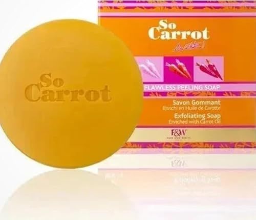 So Carrot Flawless Peeling Soap, Exfoliating with Carrot Oil, 200g/7oz,