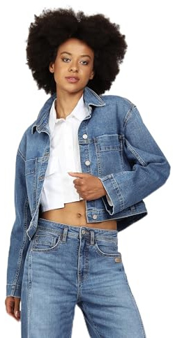 Gang 94TINA Jacket - Damen Jeansjacke - Kurze Denimjacke - Übergangsjacke - XS