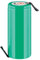 Wentronic Lötfahne NiMh Akku 1/2A (1, 2V, 950 mAh, Flattop)