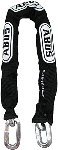 ABUS 12KS 2' Maximum Security Square Chain and Sleeve, 1/2 Diameter Chain Link