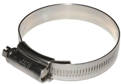 2 x JCS HI-GRIP HOSE CLIPS SIZE 70 STAINLESS STEEL 50-70mm JUBILEE TYPE 3
