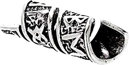 Bartperle Haarperle 925 Silber Runen