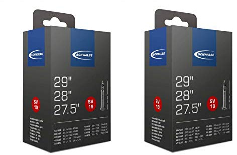 2 x Schwalbe 73,7 cm/29R/29er Innenschläuche mit Presta-Ventilen