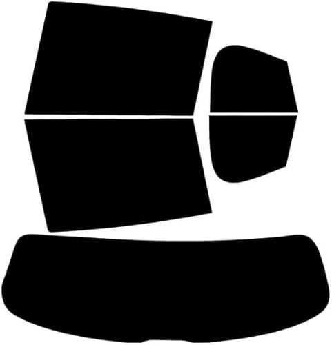 PSSC Pre Cut Rear Car Window Films for Vauxhall Astra 5 Door 2004-2010 5% Very Dark Limo Tint