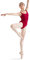 Bloch Dance Damen Ballerina Basic Tank-Trikot, Rot, Größe L