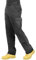 ProLuxe Pantaloni da Lavoro da Uomo, Resistenti, Modello Cargo, con Tasche Imbottite sulle Ginocchia e Cuciture rinforzate, (Nero 38R)